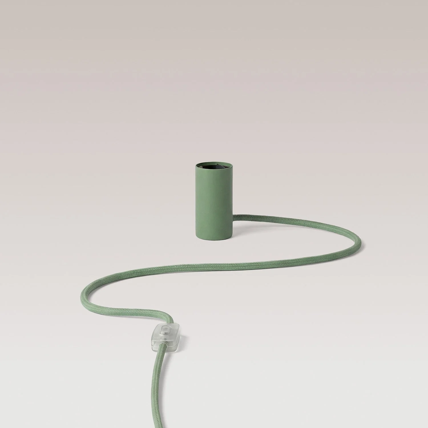 Lampada magnetica plug-in con attacco E27 e spina UK - Verde